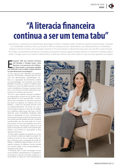 Revista Pontos de Vista, com Joaga Gomes